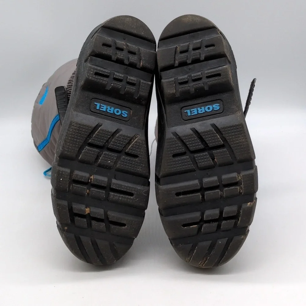 Sorel Boots Womens Gray 6 Insulated Snow Winter Shoe Mid Calf Warm NY1885-078‎